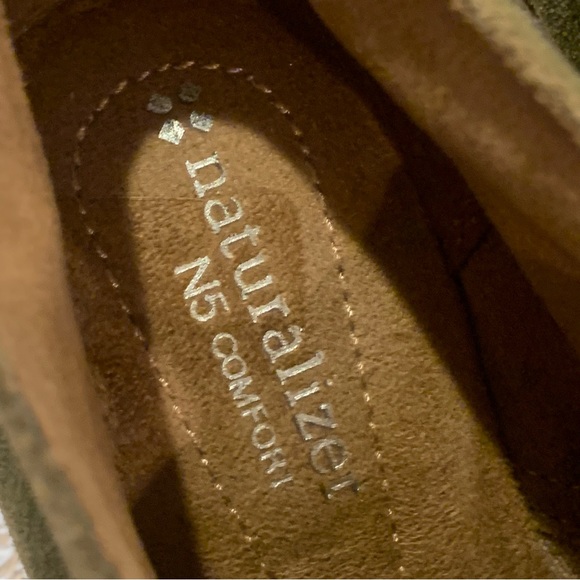 Naturalizer N5 Comfort Kaitlyn Green Wedge Bootie 7 - Picture 9 of 9